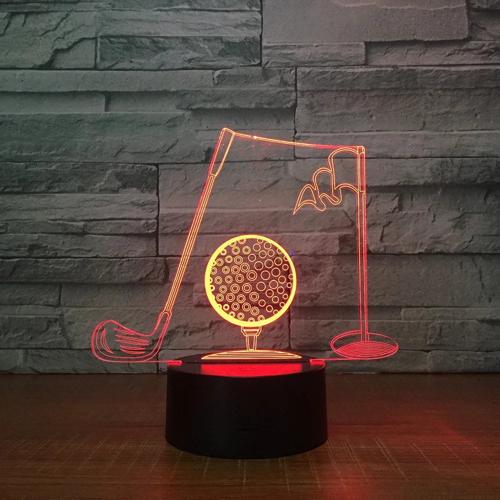 

Creative Led Lights Bedroom Bedside Decorative 3d Light Fixtures Remote Touch switch Lovely 7 color change 3D Led Night Light