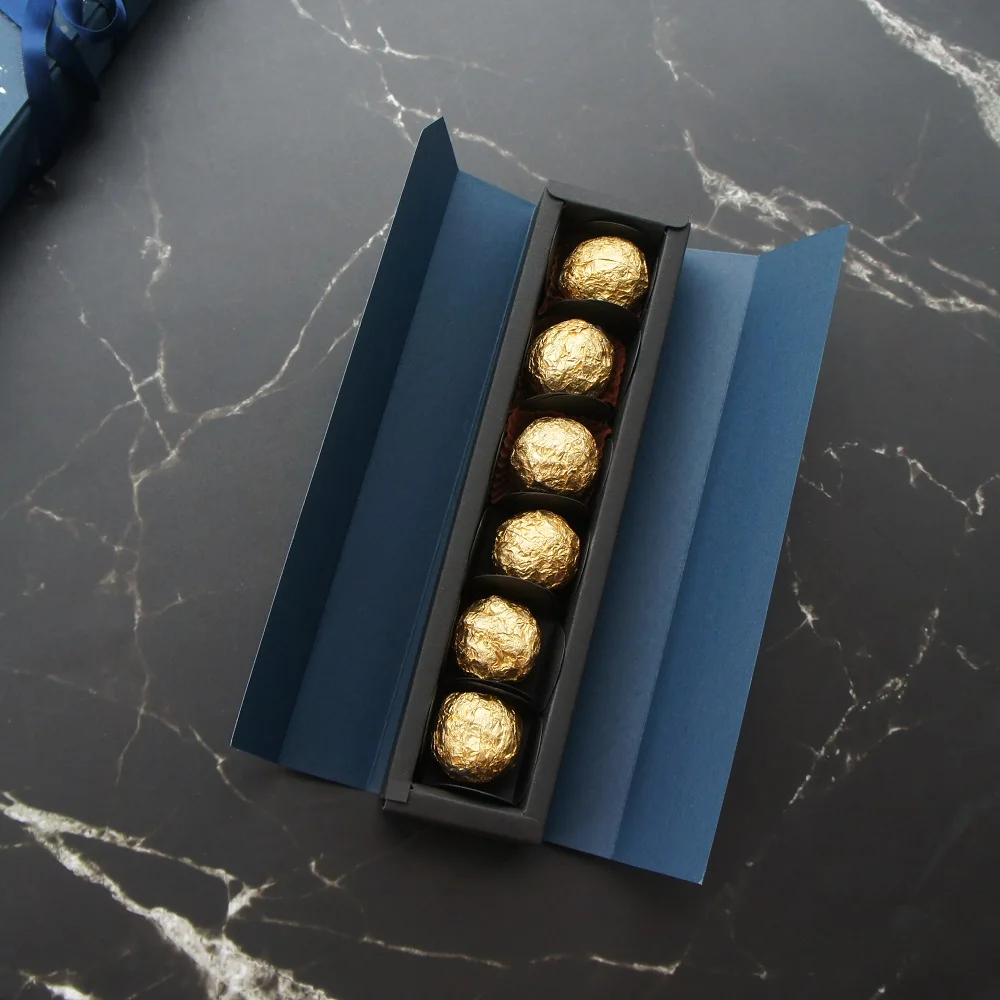 22.5*4*3.5CM Deep Blue Silver Zodiac 10 Set Chocolate Paper Box Valentine\'s Day Christmas Birthday Wedding Candy Gifts Packing
