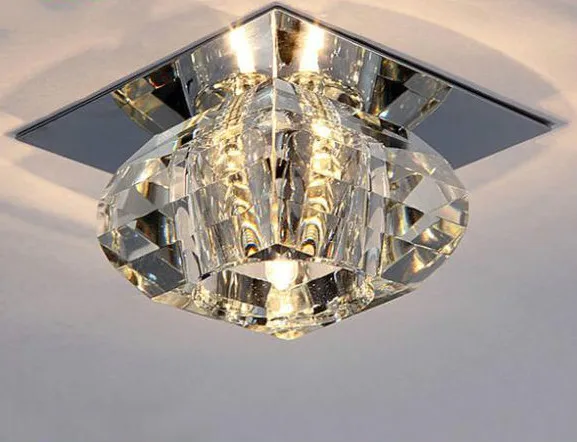 

3W LED crystal ceiling light ,fit for living rooms, porches,corridors and balconies. LED creative corridor lamp,