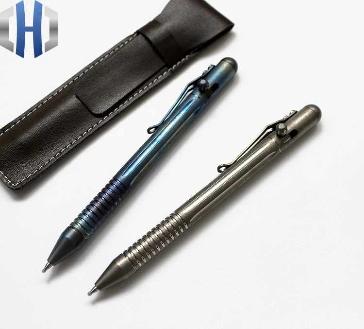 Titanium Alloy EDC Gun Plug Pen Men And Women Defense Pen Tactical Signature Pen Broken Window Pen