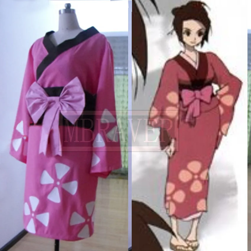 Disfraz de samurái Champloo Fuu, Cosplay hecho a medida, cualquier tamaño, Envío Gratis