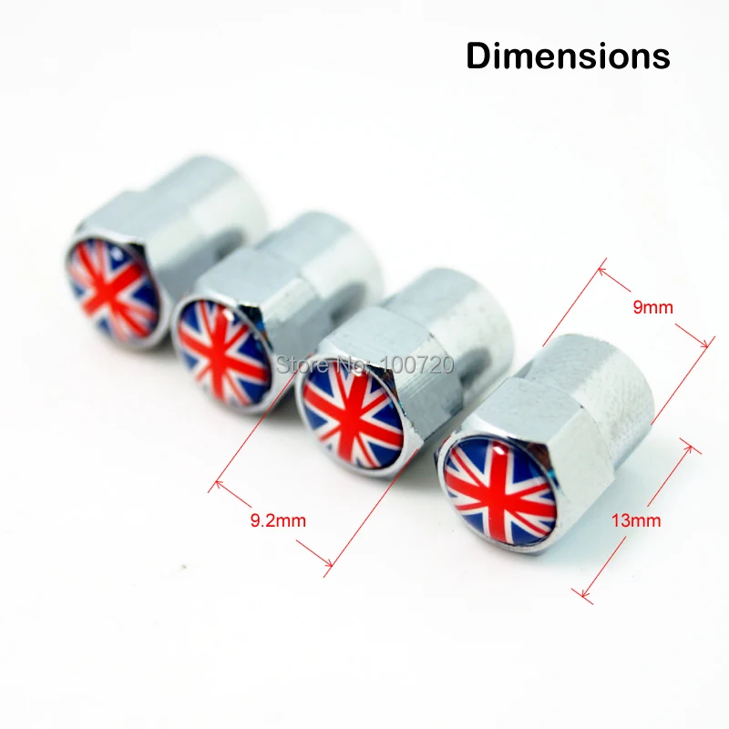 MOTOBOTS 4Pcs Car Logo Mini Dust Cap Valve Tyre Tire Valve Air Cap For Choose a LOGO #FD-4616