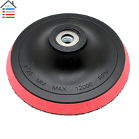 5inch Polishing Buffing Bonnet Polisher Buffer Wheel Pad Disc Diameter 125mm fit Angle Grinder Sander Sticky Adhesive Disk M10