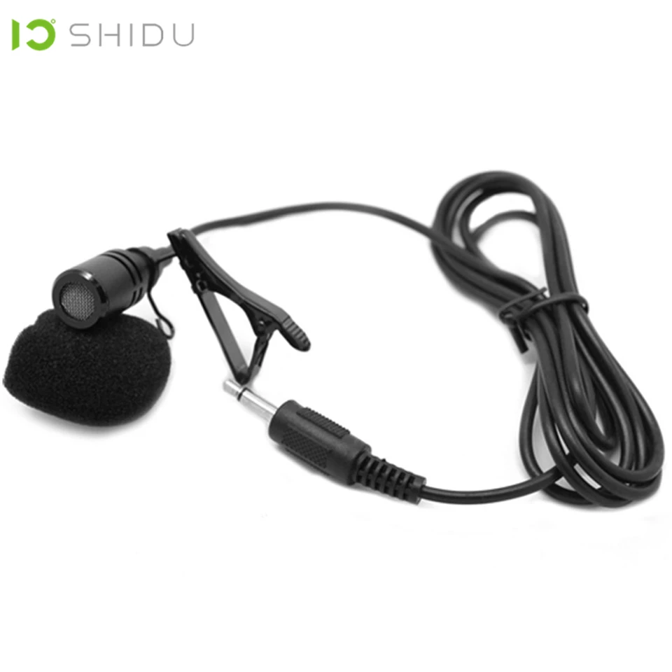 SHIDU Brand S6 Lavalier Microphone Megaphone Mic For Portable Voice Amplifier Loudspeaker Teaching Conference Promotion Speaker