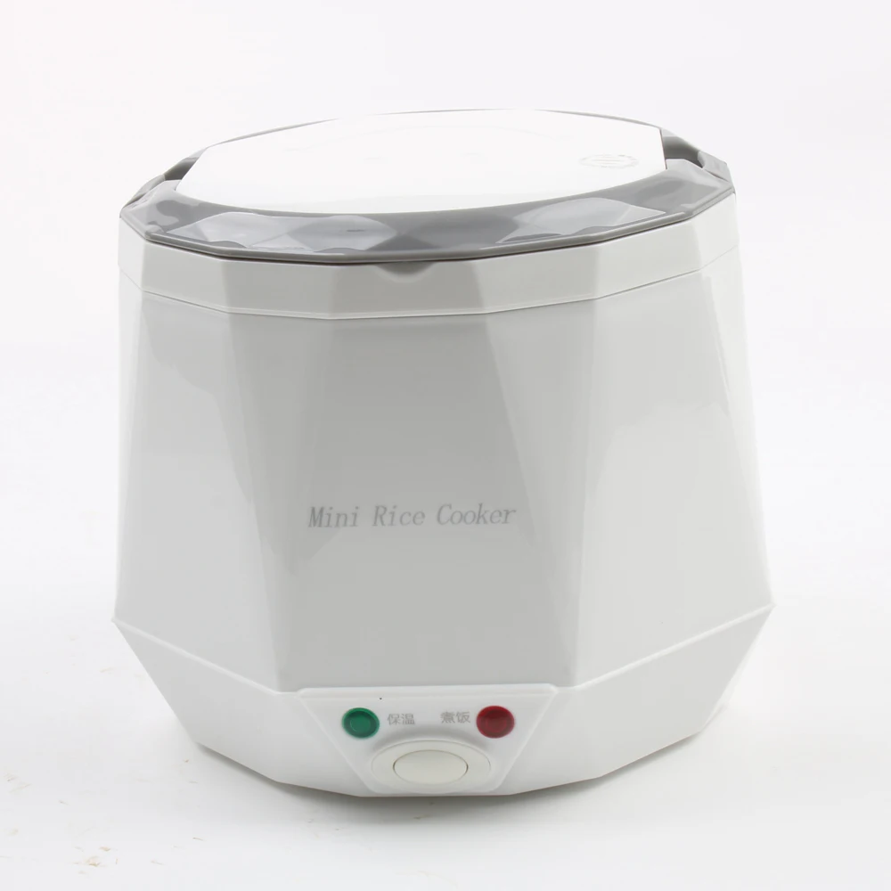 DMWD 1.3L Mini Rice Cooker 12V/24V For Car/Truck Travel Portable Electric Pot Steaming/Boiling/Stewing Soup Pot For 2-3 People