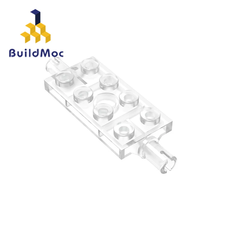 

BuildMOC 30157 Plate Modified 2 x 4 with Pins For Building Blocks Parts DIY electric Educational Classic Brand gift Toys