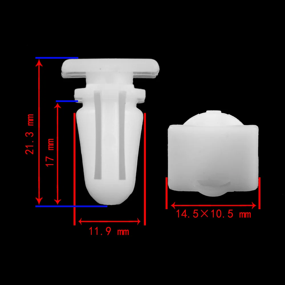 WarriorsArrow x20 Plastic Door Sill Cover Plate Rivet Clip Retainer Fastener For BMW E30 E36 E39 E38 325xi 525i 750i 51471840961