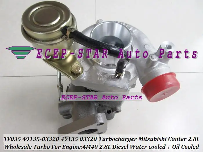 Turbo TF035 49135-03320 4913503320 3214994 100410002 For MITSUBISHI Canter Challanger Delica L400 Pajero Shogun CAT307 4M40 2.8L