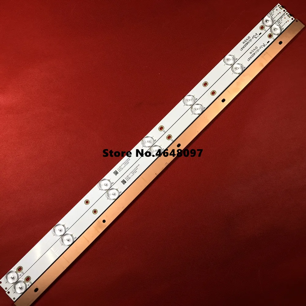 3pcs led bar light For  32inch AOC TV 315LM00002 backlight GJ-2K15 D2P5-315 D307-V1 screen LM315WF1