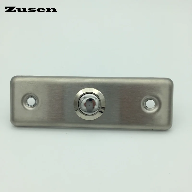 Zusen 16mm Door bell push button with panel