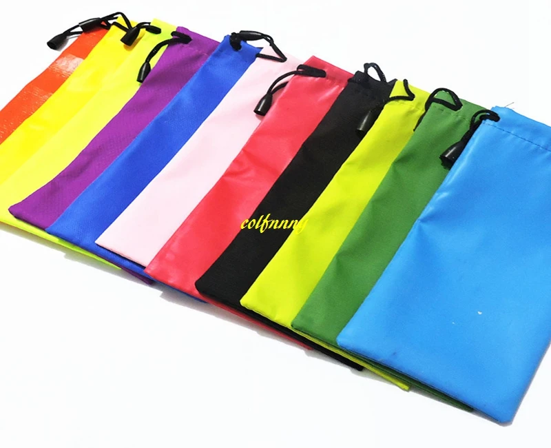 5000pcs/lot 18x9cm Drawstring gift bag Sunglasses Pouch Soft Eyeglasses Bag Glasses Case