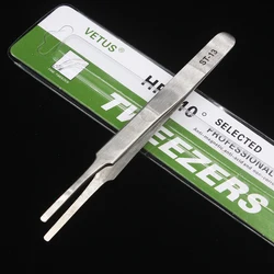 1PCS VETUS Stainless Steeltweezers Industrial Anti-static Tweezers watchmaker Repair Tools  ST-10/11/12/13/14/15