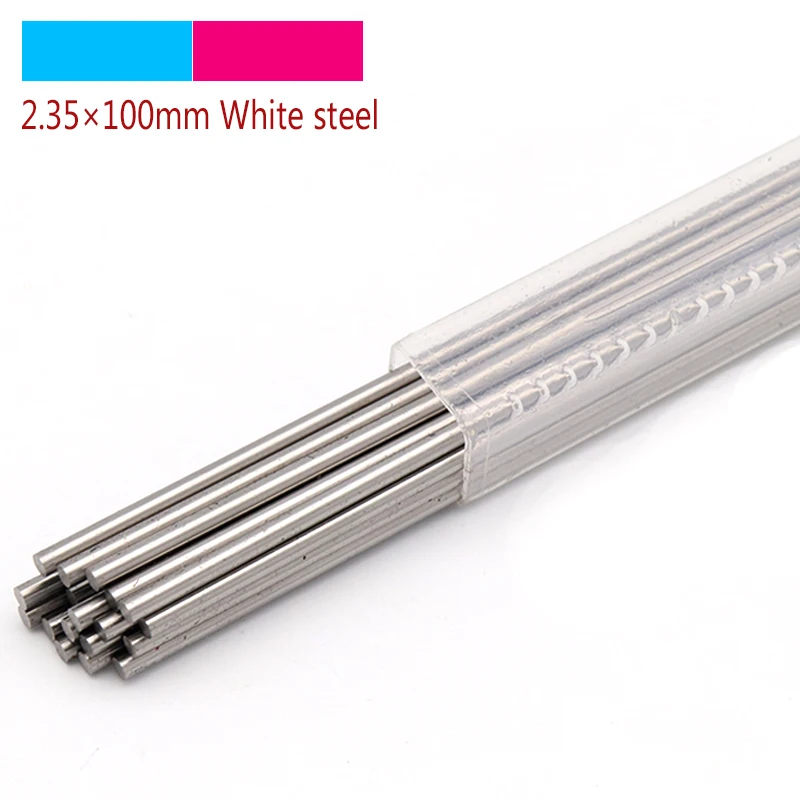 

2pcs 2.35x100mm Silver HSS White Steel Round Turning Lathe Bars Tool Bit Cutter For CNC Lathe Driller Turning Boring Graving