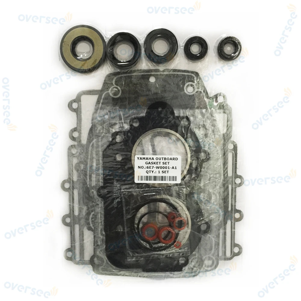 OVERSEE Gasket Kit  For 15HP 2 stroke for Yamaha Parsun Hidea 6E7-W0001-A1 2 Stroke Outboard Engine