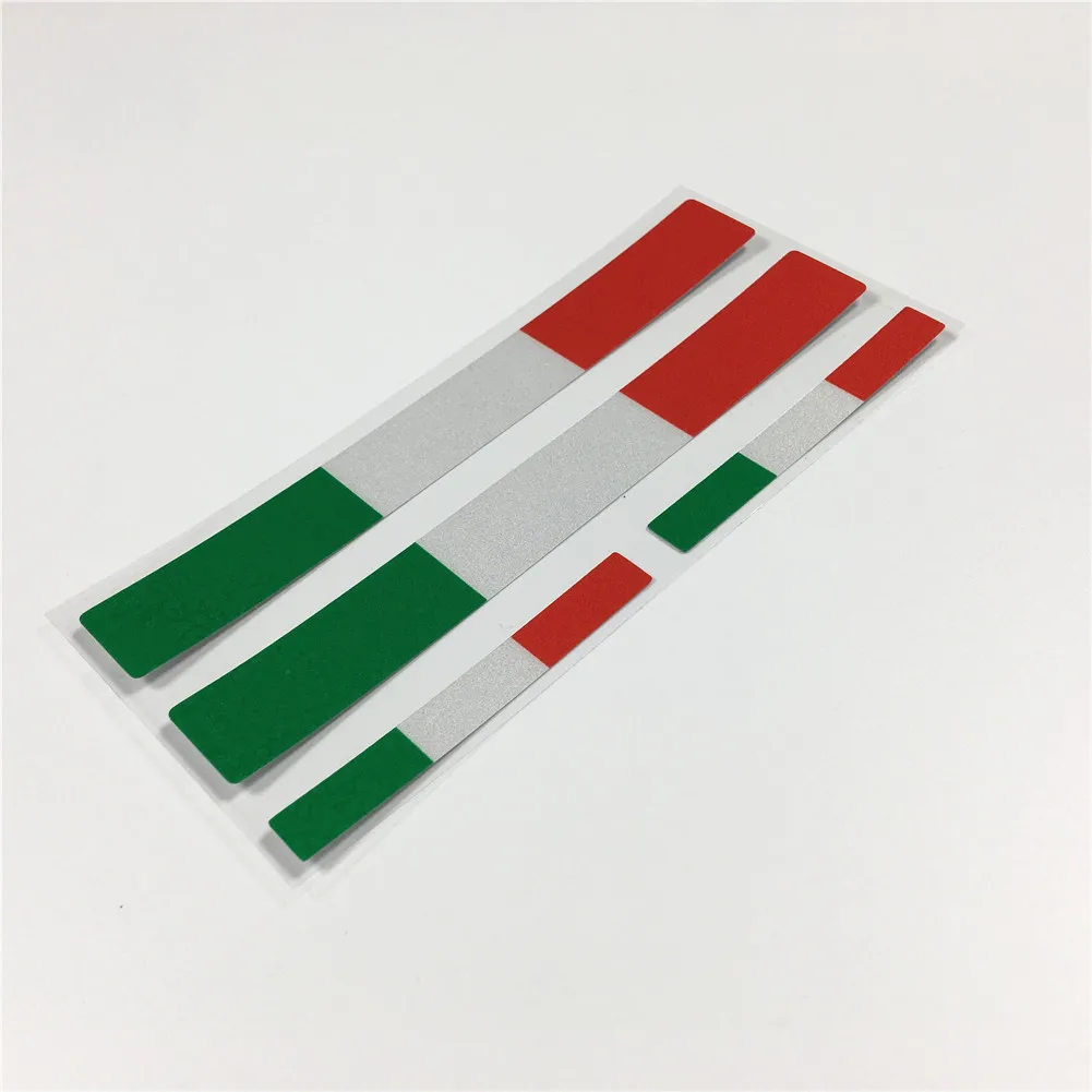 National Flag Italy Car Stickers Motorcycle Helmet Vinyl Decal Bumpers for Vespa Piaggio CITY FLY 125