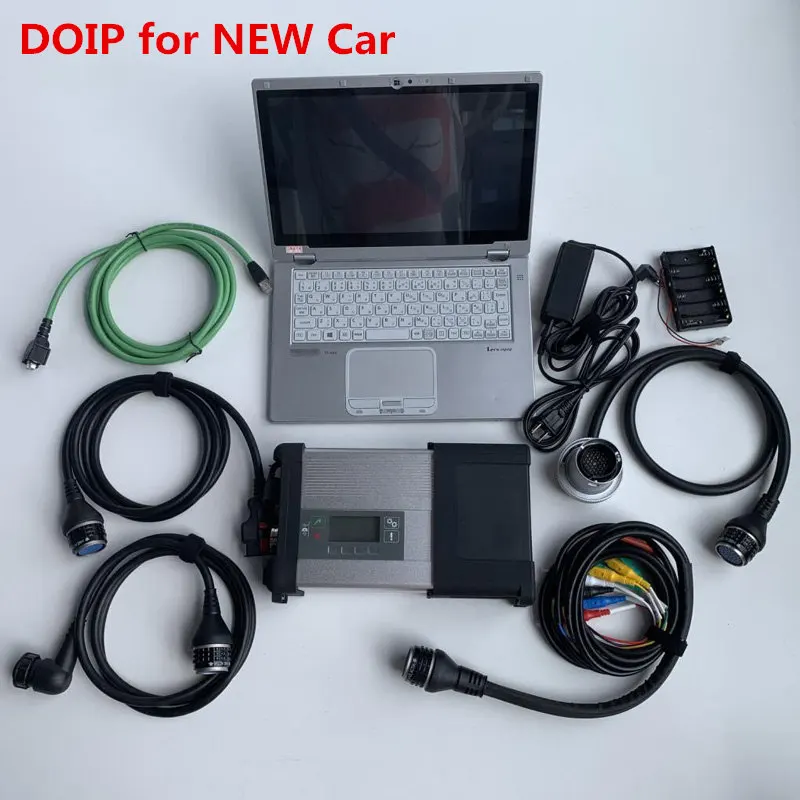 

Диагностика MB Car лэптоп CF-AX2 i5 4G 2024,06 V программное обеспечение с DOIP для MB new car SD Connect Compact 5 MB Star C5 auto Diag