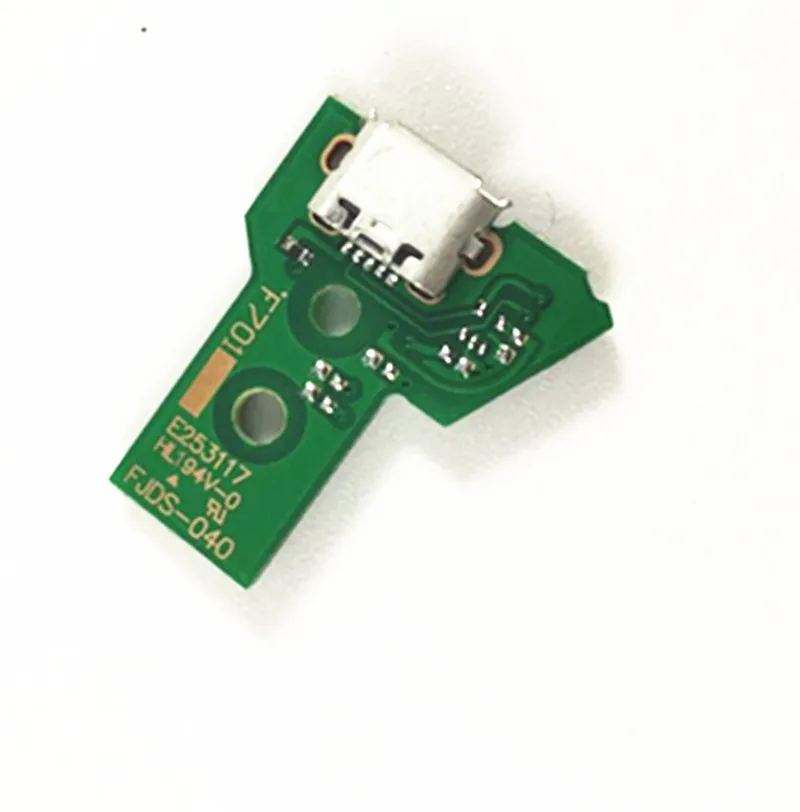 JDM 040 12pin USB Charging Port Socket Triangle Board USB charger board For Play Station 4 Pro PS4 Pro JDS 040 controller Repair