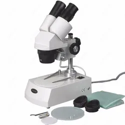 Binocular Stereo Microscope--AmScope Supplies Binocular Stereo Microscope 10X-20X-30X-60X