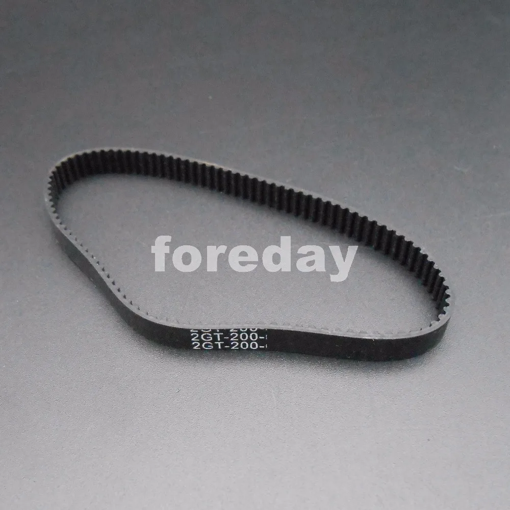 1-100PCS 2GT Open Closed loop synchronous rubber belt transmission belting W=6MM M6 GT2 140/160/200/400/600/900/1220 * FD592-599