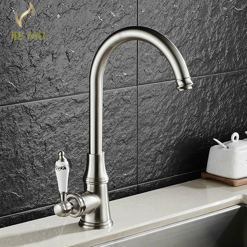 Bathroom Faucet  1 Handle Faucet Hot Cold Mixer Basin Tap 360 Swivel Luxury Faucet mixer tap hot and cold