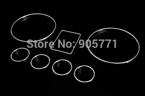 

High Quality Chrome Dashboard Gauge Ring Bezel Dial Ring Set for Audi A6 C5 Free Shipping