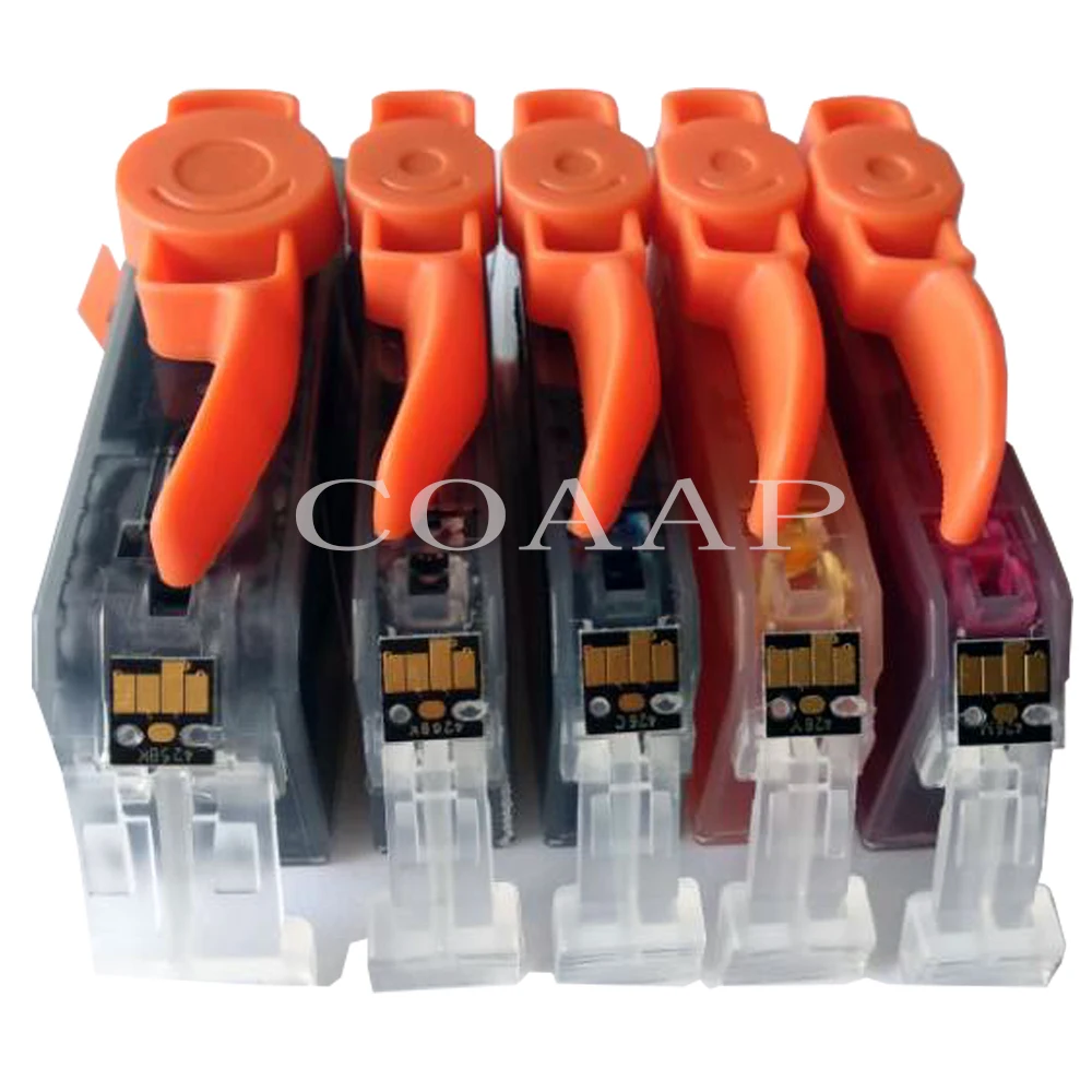 Imagem -05 - Conjunto de Cartucho de Tinta Compatível para Canon Pgi 425 Cli 426 Pixma Ip4840 Ip4940 Ix6540 Mg5140 Mg5240 Mg5340 Mx714 Mx884 Mx894 Impressora