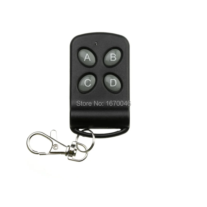 2015 new RF Wireless Garage Door Remote Control 12V 4CH 2 Transmitter & 1Receiver 315mhz 433.92mhz RF TX RX With CE certificater