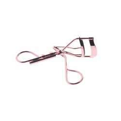 Rose Gold Color Metal Best Asian Portable Professional Eyelash Curler Tool Product With Replacement Pad For Women Girls