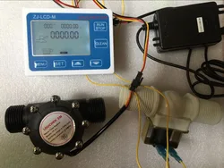 2024 NEW 1'' Digital Flowmeter Quantitative Controller Industrial  DN25  Beer/coffee Drinks Water Flow Sensor