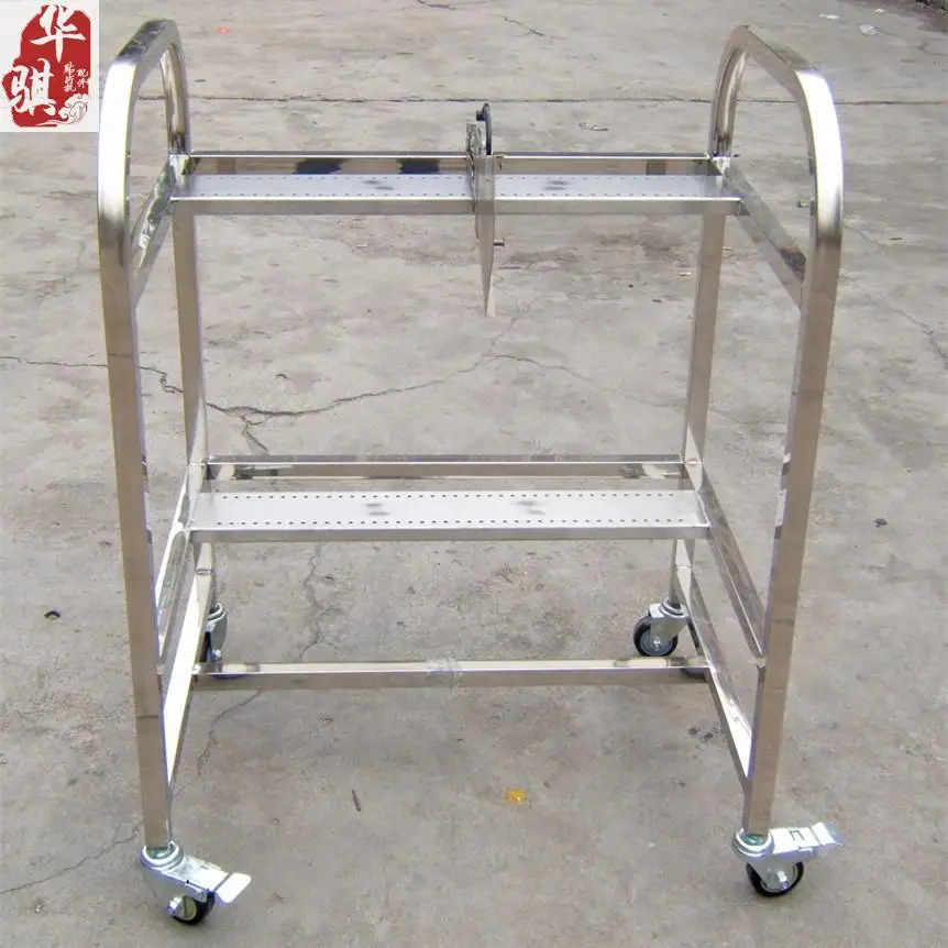 Feeder Trolley for Yv100 Yg100 Yg200 Yg12 Cl YAMAHA Chip Mounter Feeder Racks Storage Cart 40*2PCS 2 Layers