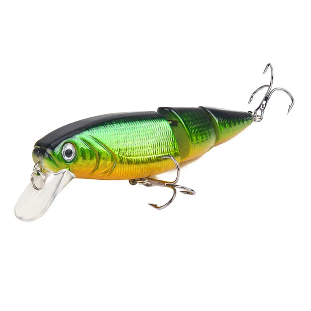 Crankbait 3 segmentos con ojos 3D 11 cm 15,5 g realista - imagen 3
