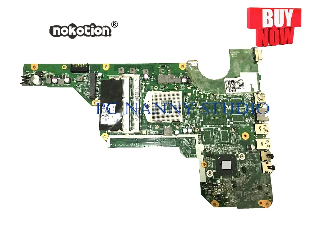 PCNANNY 680568-501 for HP Pavilion G4 G6 G7-2000 laptop motherboard DA0R33MB6F0 DDR3 notebook mainboard tested