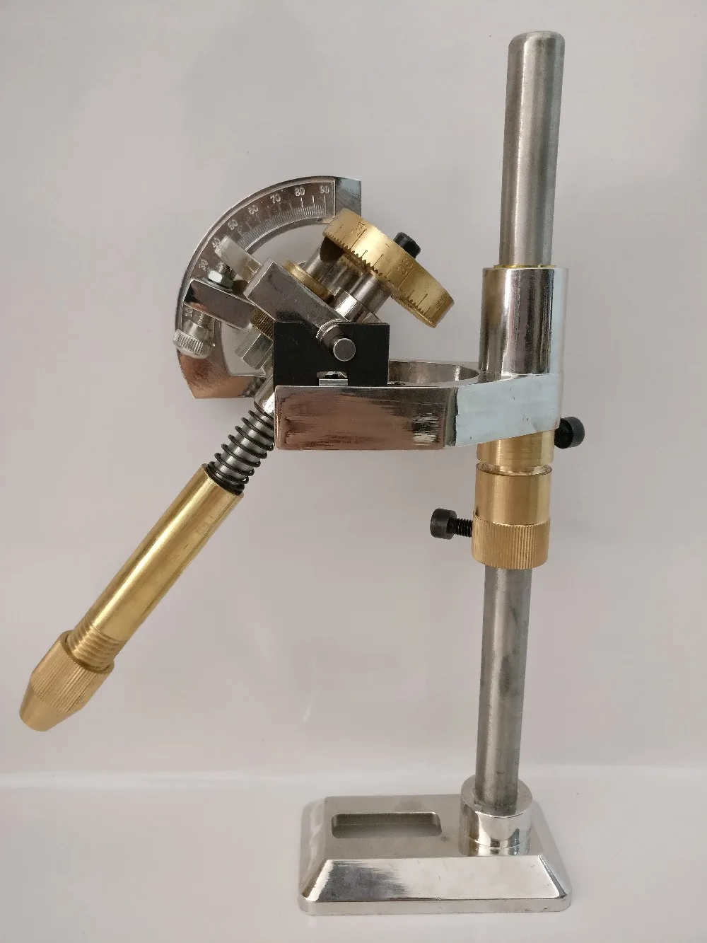 

Jade Grinding Faceted Manipulator Gem Faceting Machine Jewel Angle Milling Polishing Machine (96 72 64 32Scale)