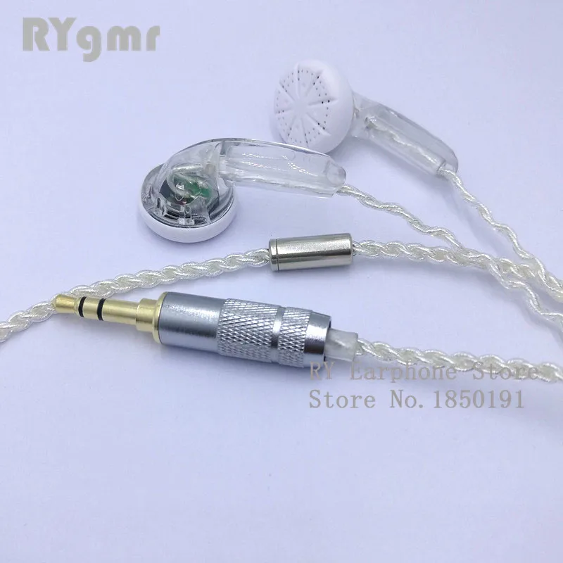 RY4S original in-ear Earphone  15mm music  quality sound HIFI Earphone (MX500 style earphone) 3.5mmTransparent earphone