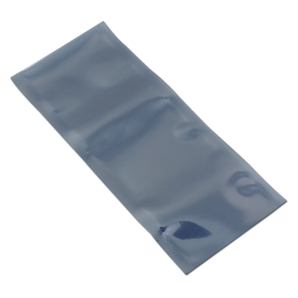 100pcs/Lot Antistatic ESD Shielding Open Top Package Bag Heat Seal Moisture Proof Anti Static Pouch Bags for Electronic Supplies