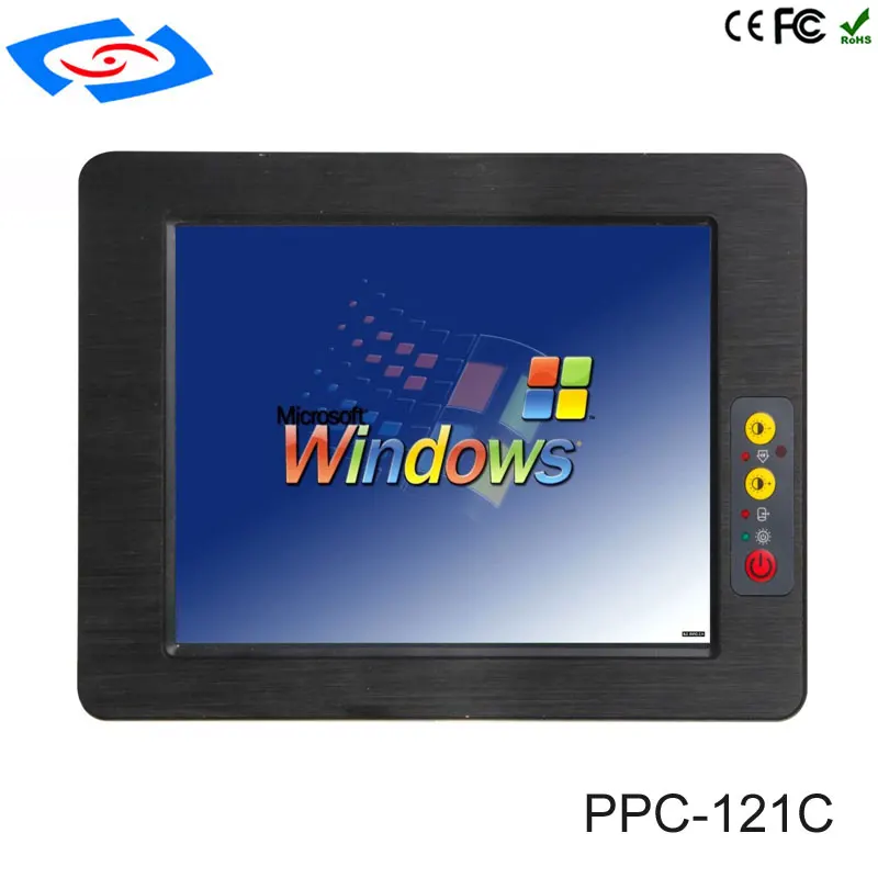 

New Style Industrial Grade Tablet PC With 12.1inch Resistangce Touch Screen With XP/Win7/Linux/Win8/Win10 Industrial Fanless PC