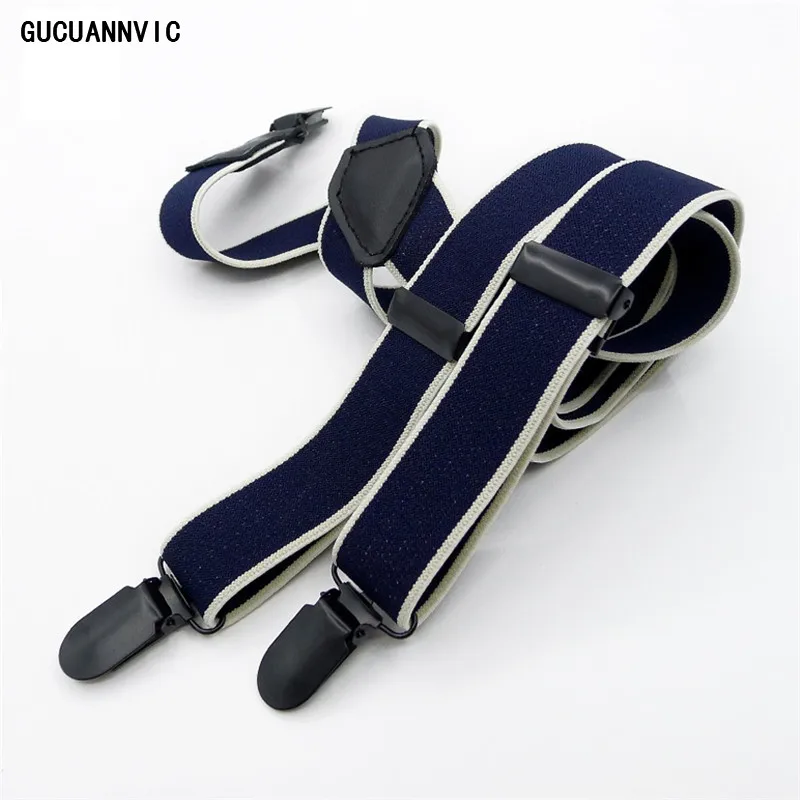 2.5*100Cm Suspensors For Men's Pants Braces Suspenders Adjustable Suspenders For Men Powerful Harness Men Tactical Suspenders