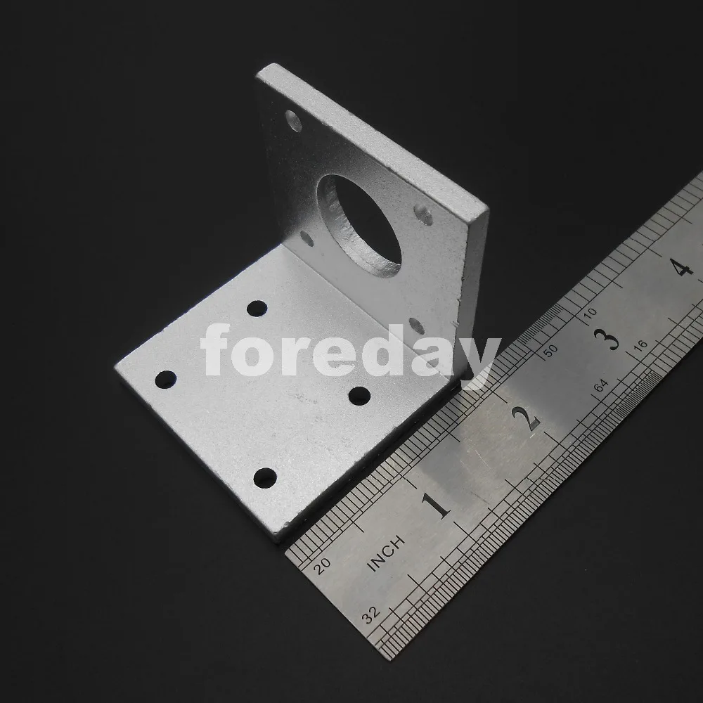 

10 шт. алюминиевый монтажный кронштейн вес 55 г для шагового двигателя NEMA17 42 мм оптом БЕЛЫЙ из алюминия НОВЫЙ 10 шт. * FD257X10