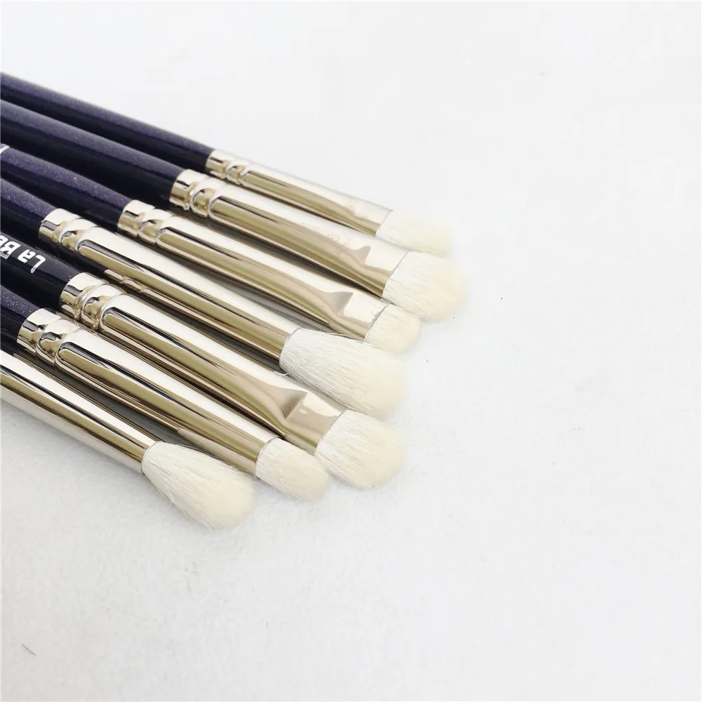 La Beaute ultra-soft Goat Hair Eyeshadow Brushes - Perfect for blending shading Crease - Beauty Makeup Brushes Blender