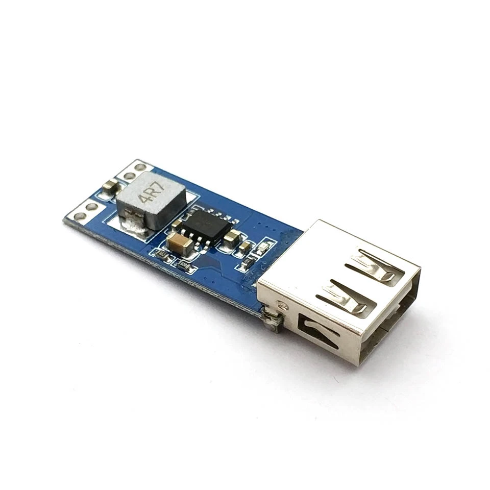 DC-DC 3V/3.3V/3.7V/4.2V to 5V USB 1A 2A Step Up Vehicle Power Charge Module usb voltage regulator dc-dc boost Converter