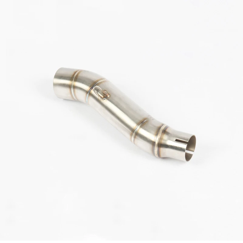 Mid Pipe for Honda CBR300R CB300F CB300R Motorcycle Exhaust Pipe Slip On 51mm 45mm Stainless Steel Middle Converter