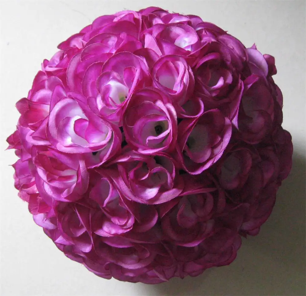 EMS free15pcs/lot Wedding silk flower ball lilac 30cm(12