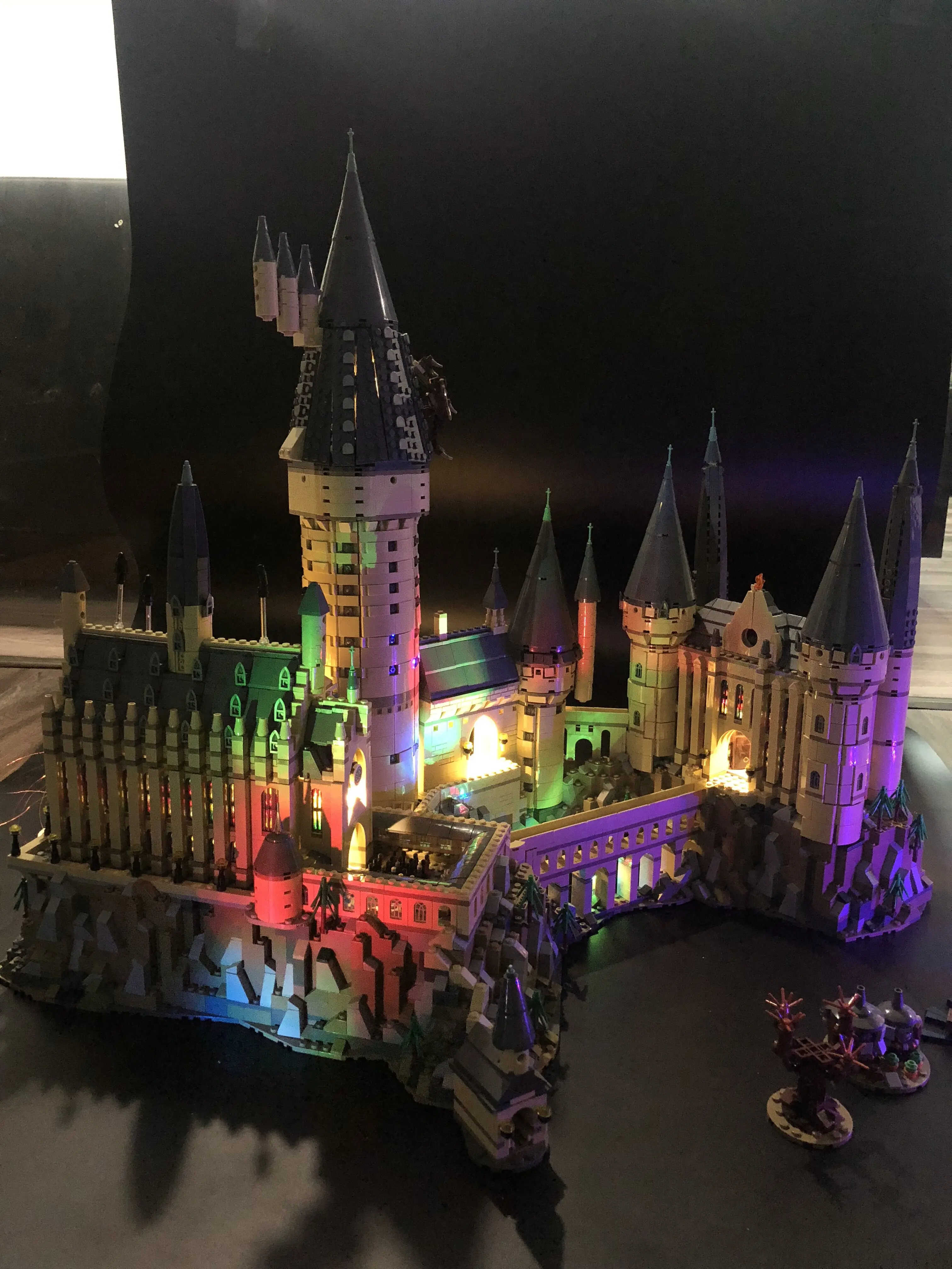 LED Light Set For Harri Potter Hogwart Castle Compatible with LEGO 71043 16060 Building Blocks bricks lepining Toys Gifts