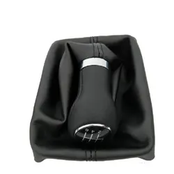 Pommeau de levier de vitesse de voiture avec pommeau en cuir véritable, 5 vitesses, 6 vitesses, Audi Horizon C6 2004-2012, A4, S4, B8, 8K, A5, 8T, 8F, Q5, 8R 2007-2015