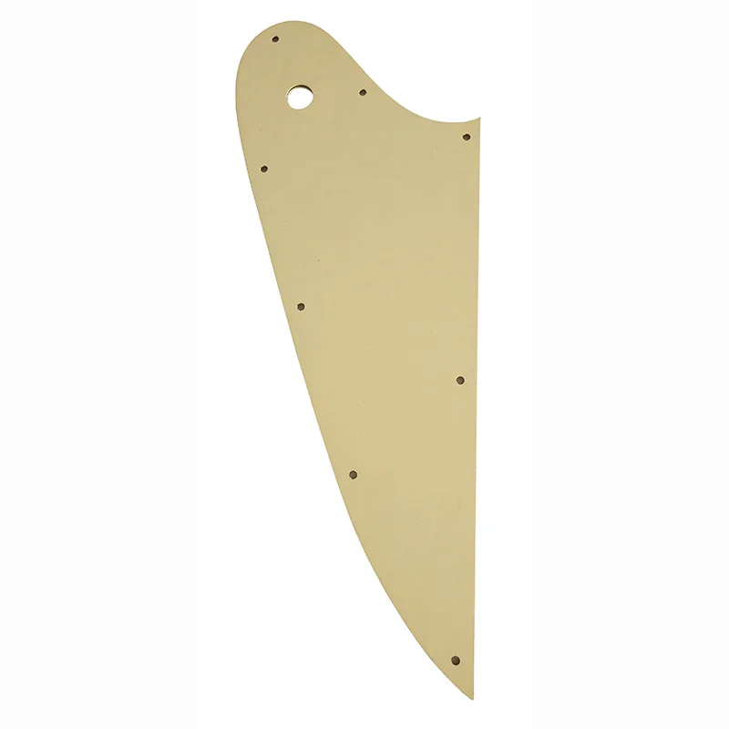 Pleroo Custom Guitar Parts - For Firebird Guitar pickguard Scratch Plate ,  3 Ply Cream Yellow