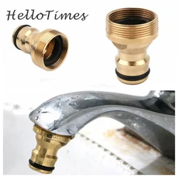 Brass M22 M24 Thread Hose Water tube Connector Tap Snap Adaptor Fitting Garden Quick Connector