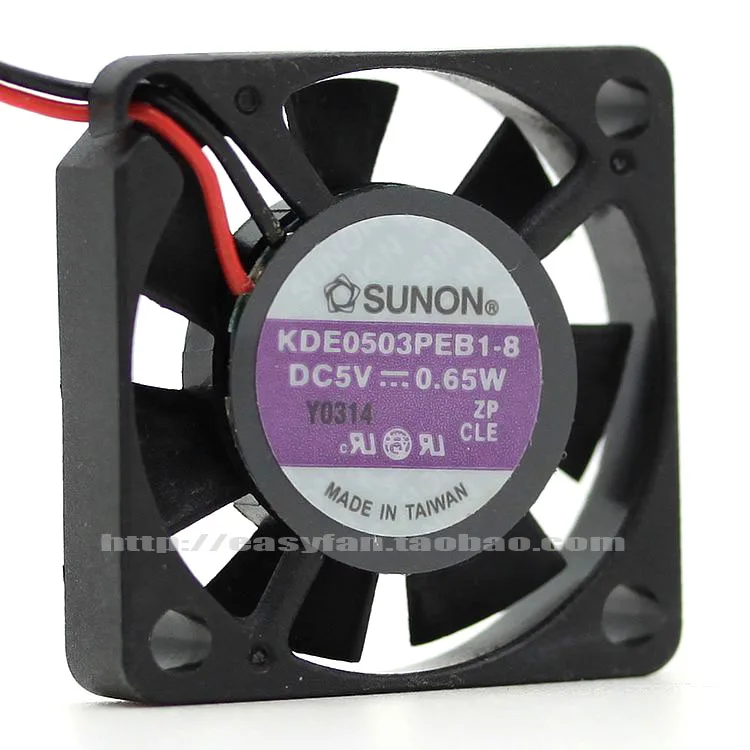 

NEW SUNON KDE0503PEB1-8 Ultra-thin miniature micro 3006 5V 3CM 3CM cooling fan