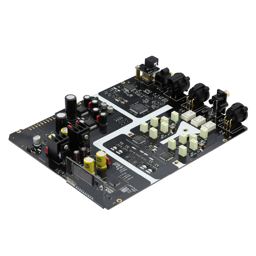 SMSL VMV  D1 Support USB/Optical/Coaxial  Input/High-end Pure DAC Flagship Decoder/ Uses Dual 2*ES9038PRO Chip/XMOS XU208/DSD512