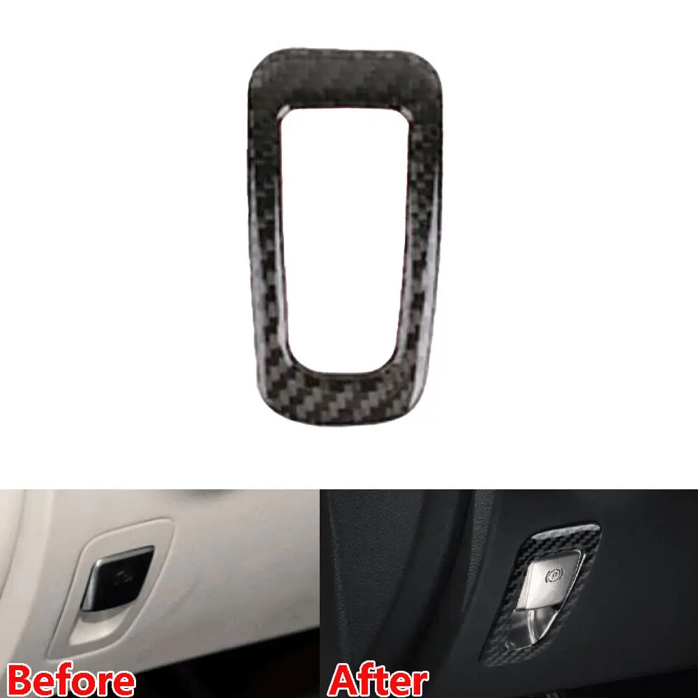 Car Electronic Handbrake Frame Cover Trim Decor Interior Car-Styling Sticker For Mercedes Benz GLA Class 2016 17 Car Accessories