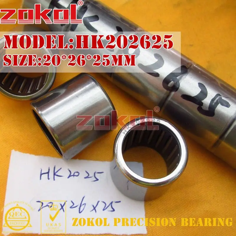 5Pcs/Lot HK2020/2025/2030 HK202620/25/30 HK202715/20 TA2015/2020 Needle Roller Bearing ZOKOL